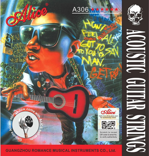 Изображение товара Струна для акустической гитары Alice A306-XL-1