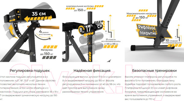 Изображение товара Гиперэкстензия Stonerise SUB874