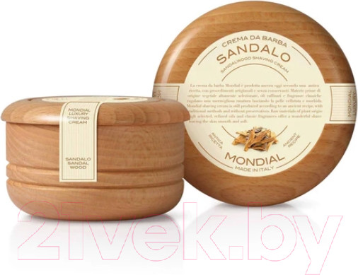 Изображение товара Крем для бритья Mondial Sandalo / CL-140-S (140мл)