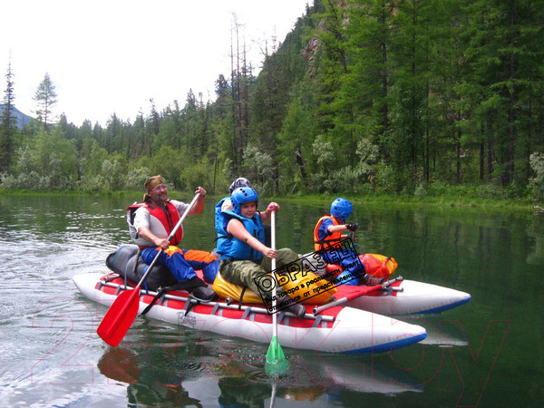 Изображение товара Катамаран Вольный ветер Валдай-2 / 13001 (красный)