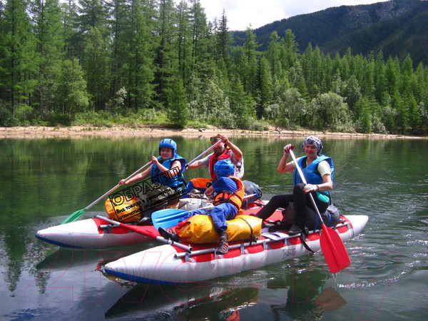 Изображение товара Катамаран Вольный ветер Валдай-2 / 13001 (красный)