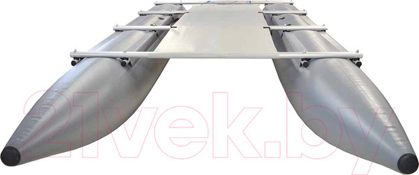 Изображение товара Катамаран Вольный ветер Ямал-470 с палубой / 13027 (серый)