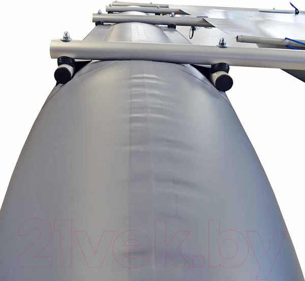 Изображение товара Катамаран Вольный ветер Ямал-470 с палубой / 13027 (серый)