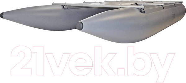 Изображение товара Катамаран Вольный ветер Ямал-470 с палубой / 13027 (серый)
