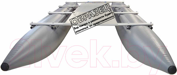 Изображение товара Катамаран Вольный ветер Ямал-470 с палубой / 13027 (хаки)