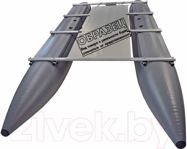 Изображение товара Катамаран Вольный ветер Ямал-470 с палубой / 13027 (оранжевый)