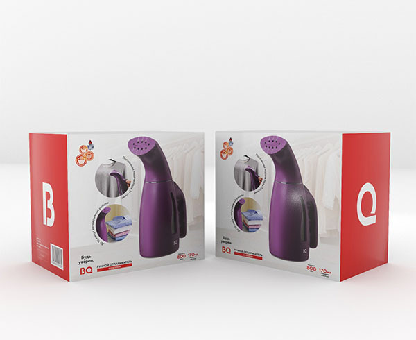 Изображение товара Отпариватель BQ SG1001H (пурпурный)