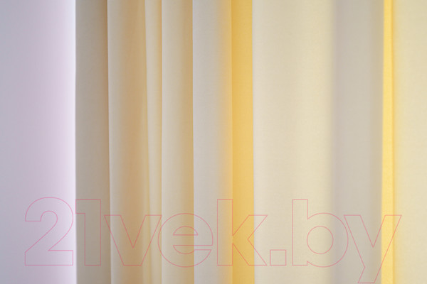 Изображение товара Комплект штор Decoretto Нубук светлый крем НСК-K2 (125x260, кремовый)