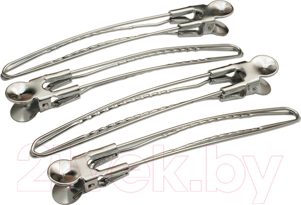 Изображение товара Набор зажимов для волос Dewal CL2401 (12шт)