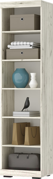 Изображение товара Шкаф-пенал Памир Соната ШС-500 (крафт белый/антрацит)