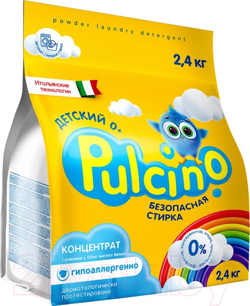 Изображение товара Стиральный порошок Pulcino Для детского белья (2.4кг)