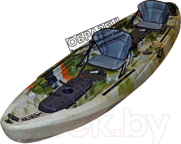 Изображение товара Каяк Rst Рейнджер 2х местный / 18123 (джунгли-оранжевый)