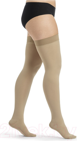 Изображение товара Чулки компрессионные Sigvaris Essential Classical / 34044 (L Short, бежевый)
