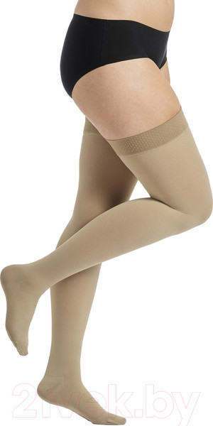 Изображение товара Чулки компрессионные Sigvaris Essential Classical / 34139 (S+ Short, бежевый)