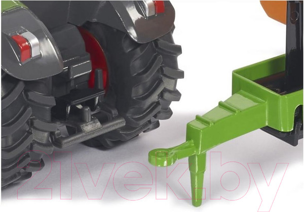 Изображение товара Трактор игрушечный Siku Fendt с крюковым прицепом-кузовом / 1989