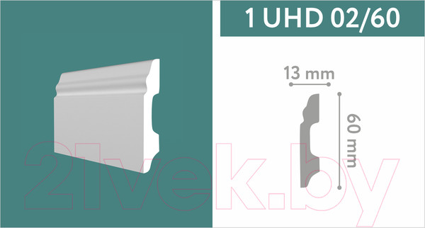 Изображение товара Плинтус SOLID UHD 02/60 (2м)
