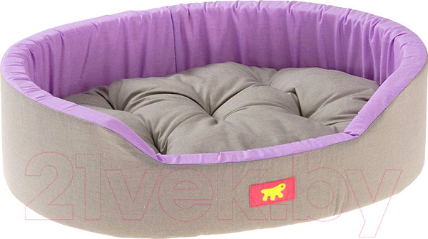 Изображение товара Лежанка для животных Ferplast Dandy 55 / 82942095 (серый/сиреневый)