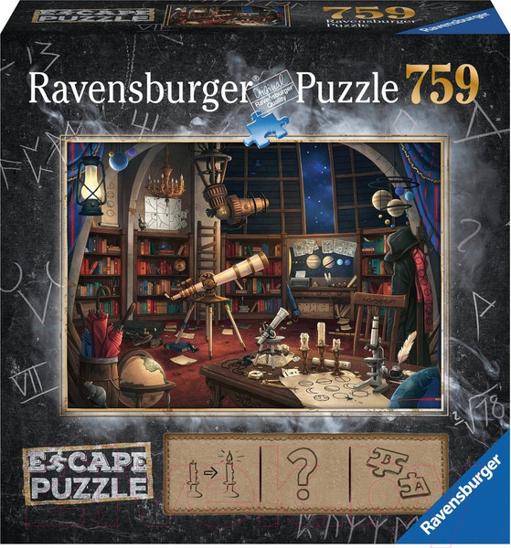 Изображение товара Пазл Ravensburger Обсерватория Пазл-квест / 19956 (759эл)