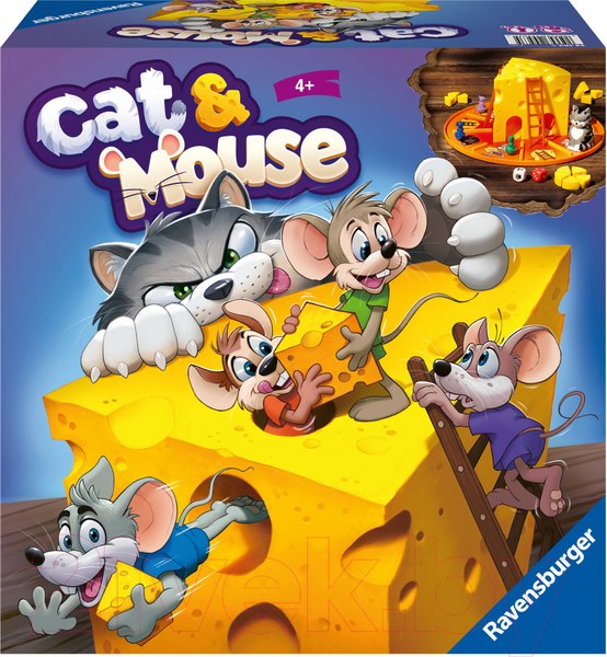 Изображение товара Настольная игра Ravensburger Кошки-Мышки / 24563