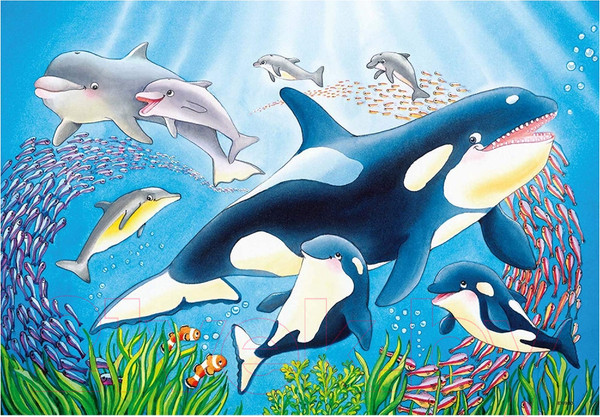 Изображение товара Набор пазлов Ravensburger На глубине моря / R07815