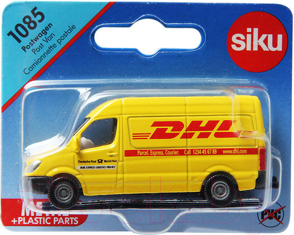 Изображение товара Масштабная модель автомобиля Siku Машина почтовая DHL / 1085