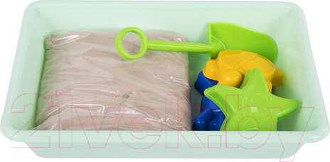 Изображение товара Кинетический песок Brauberg Kids. Морские фантазии / 664919