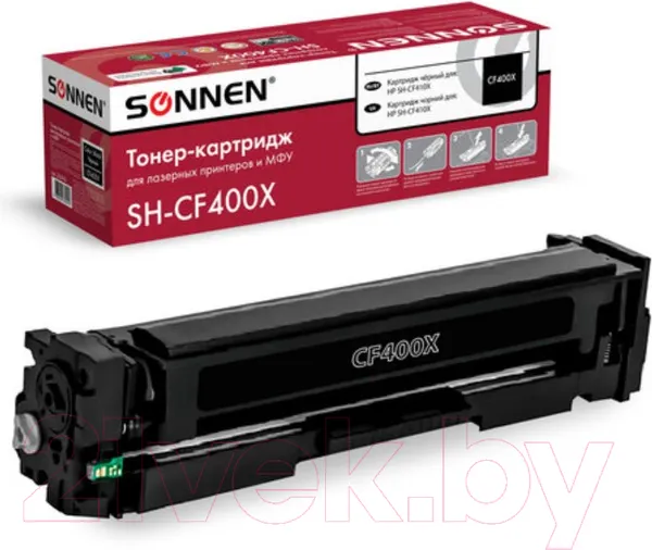 Изображение товара Картридж Sonnen SH-CF400X / 363942 (черный)