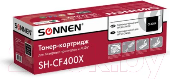 Изображение товара Картридж Sonnen SH-CF400X / 363942 (черный)
