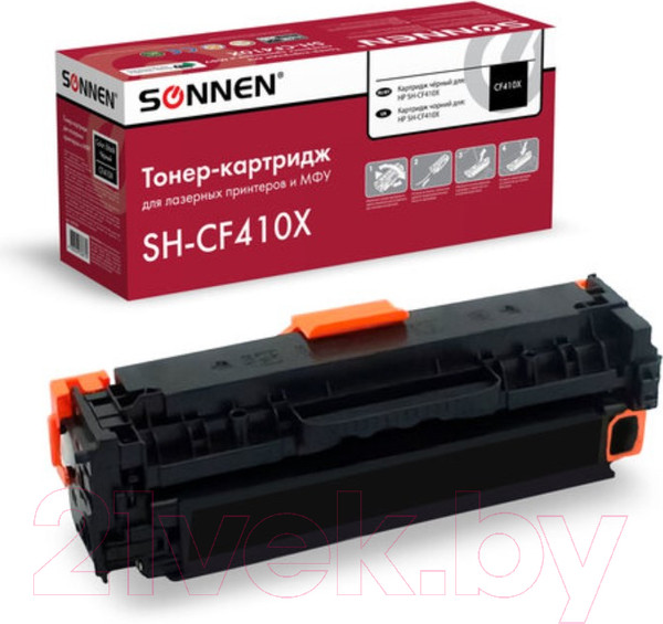 Изображение товара Картридж Sonnen SH-CF410X / 363946 (черный)