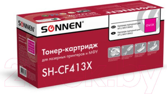 Изображение товара Картридж Sonnen SH-CF413X / 363949 (пурпурный)