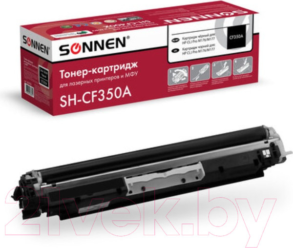 Изображение товара Картридж Sonnen SH-CF350A / 363950 (черный)
