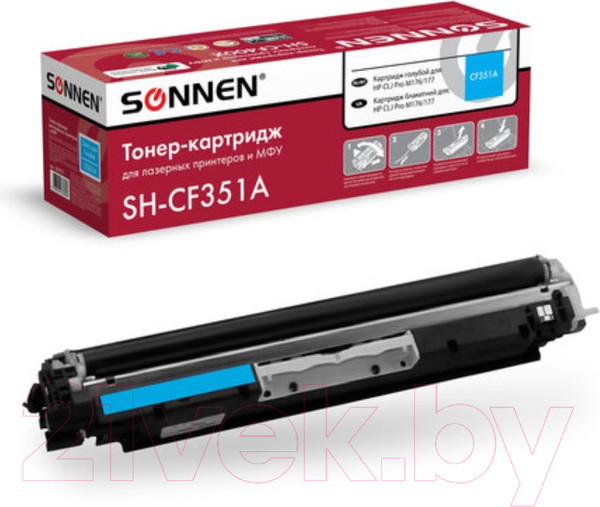 Изображение товара Картридж Sonnen SH-CF351A / 363951 (голубой)