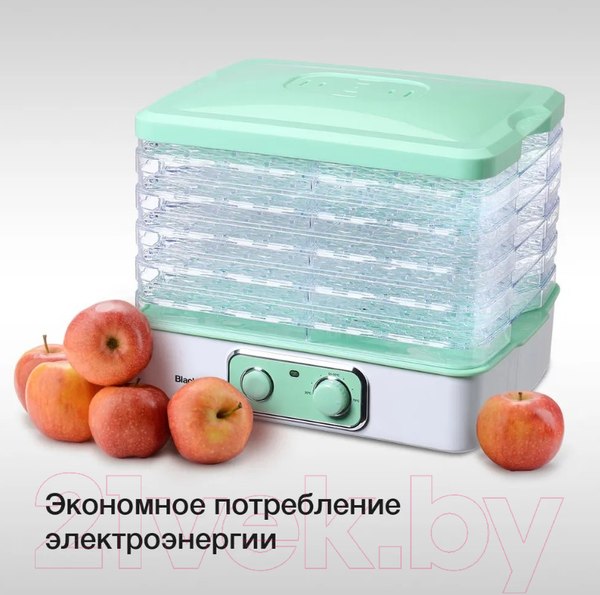 Изображение товара Сушилка для овощей и фруктов Blackton Bt FD1111 (белый/зеленый)