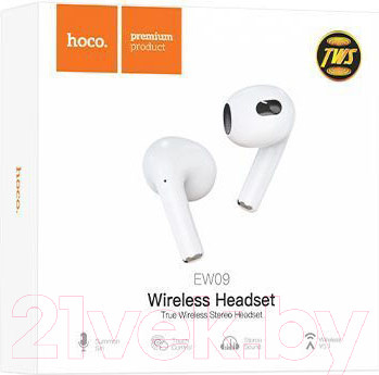 Изображение товара Беспроводные наушники Hoco EW09 TWS (белый)