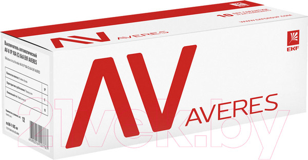 Изображение товара Выключатель автоматический EKF Averes AV-6 3P 32A (D) 6kA / mcb6-3-32D-av