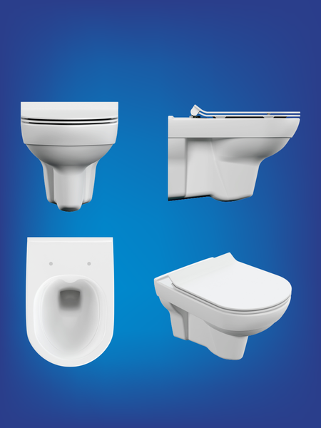 Изображение товара Унитаз подвесной с инсталляцией Cersanit City Co DPL EO Slim / 64121