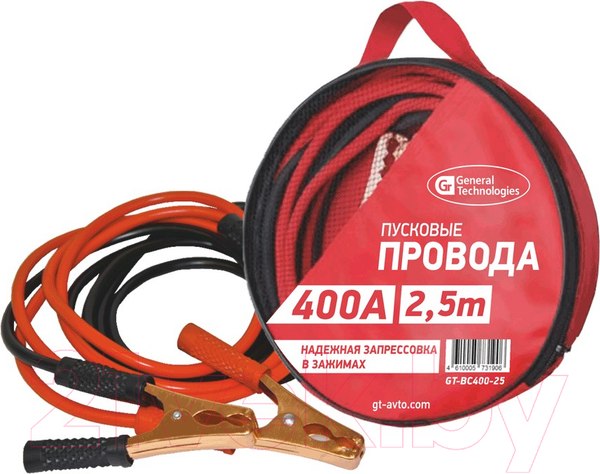 Изображение товара Стартовые провода General Technologies GT-BC400-25