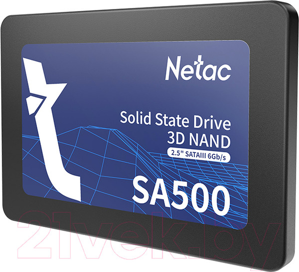 Изображение товара SSD диск Netac SA500 256GB (NT01SA500-256-S3X)