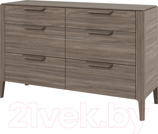 Изображение товара Комод Молодечномебель Enzo В6 / ВМФ-2702 (дуб бостон)
