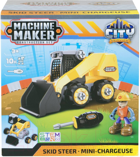 Изображение товара Игрушка-конструктор Nikko Junior Builder Погрузчик-мини 40015