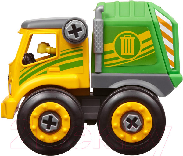 Изображение товара Игрушка-конструктор Nikko Мусоровоз City Service 40043