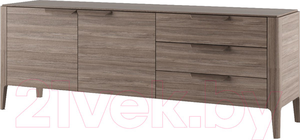 Изображение товара Тумба Молодечномебель Enzo B3D2 / ВМФ-2700 (дуб бостон)