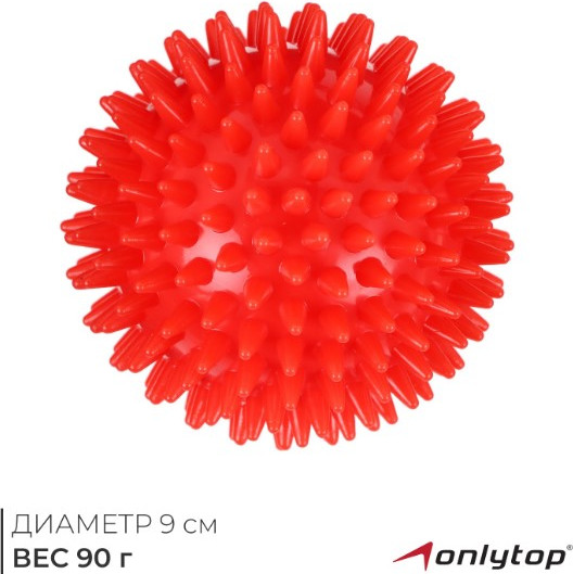 Изображение товара Массажный мяч Onlytop Ежик / 6884645