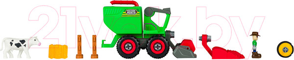 Изображение товара Игрушка-конструктор Nikko Farm Комбайн и аксессуары / 40082