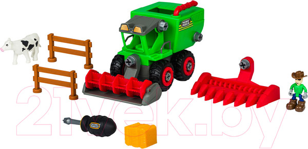 Изображение товара Игрушка-конструктор Nikko Farm Комбайн и аксессуары / 40082