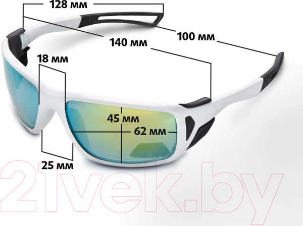 Изображение товара Очки солнцезащитные Premier Fishing PR-OP-55408-СB-W (хамелеон/синий)
