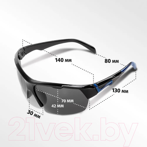 Изображение товара Очки солнцезащитные Premier Fishing PR-OP-9419-G (серый)