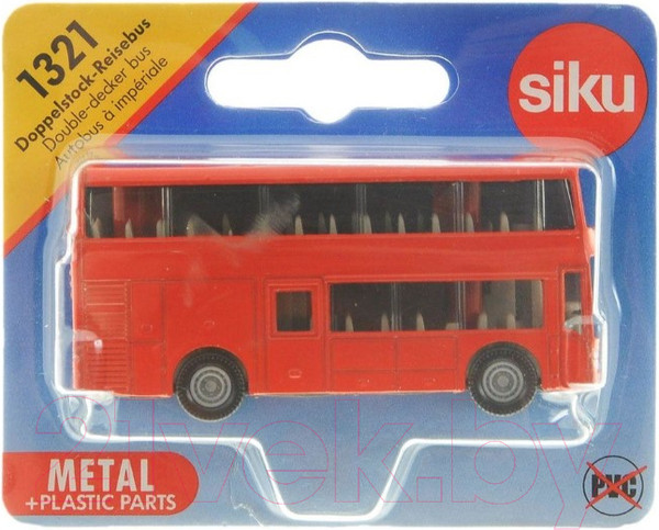 Изображение товара Автобус игрушечный Siku Двухэтажный / 1321