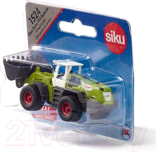Изображение товара Погрузчик игрушечный Siku Claas Torion 1914 Wheel / 1524
