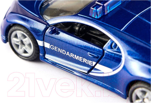 Изображение товара Масштабная модель автомобиля Siku Полицейская машина Bugatti Chiron / 1541